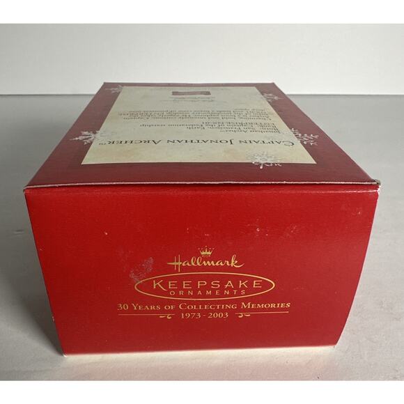 Hallmark Keepsake Ornament Star Trek Enterprise Captain Jonathan Archer 2003 - Picture 5 of 6